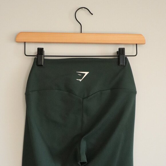 Gymshark Women's XS Green Training Stretch Activewear Skinny Leggings - Picture 5 of 10